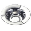 Echo Metal Deep Ashtray Silver 142x142xh34 mm 0836 – 002