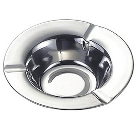 Echo Metal Deep Ashtray Silver 142x142xh34 mm 0836 – 002