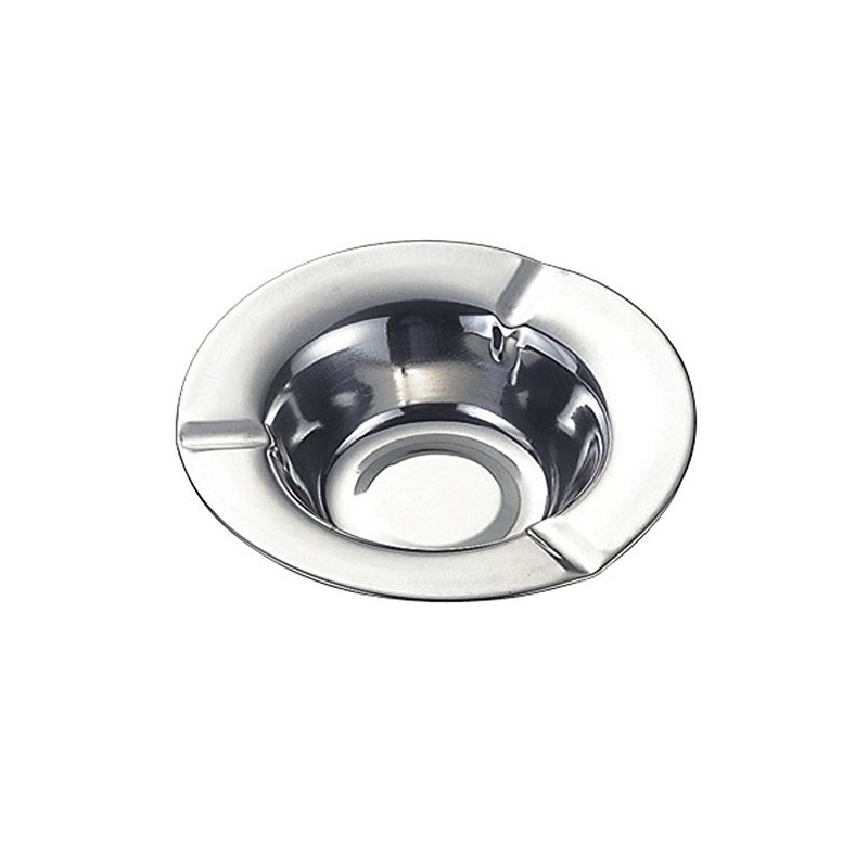 Echo Metal Deep Ashtray Silver 142x142xh34 mm 0836 – 002
