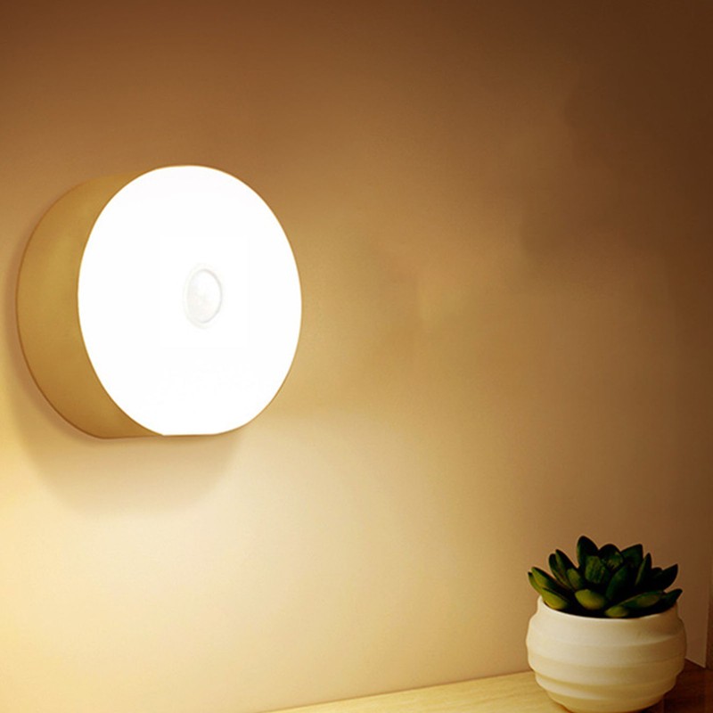 2PCS Motion Sensor Night Light Energy Saving LED Night Light