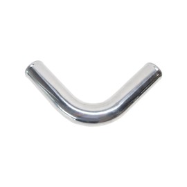 ETL Performance Products 90 Degree Exhaust Elbow, Leg Length 8" (203mm) 6061 Aluminum Bend Pipe Polished Mandrel Universal Air Intake Tubing Intercooler Piping (3.50")