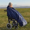 Wheelchair Poncho for Elderly & Disabled - Mobility Scooter Rain