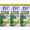 Ayr Saline Nasal Gel No-Drip Sinus Spray,0.75 Fl Oz (Pack