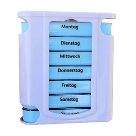Pill Box Pill Tower Tablet Box 7 Days / 4 Compartments