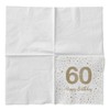 Sovie HORECA Tissue Napkin Happy Birthday 60 | 33 x