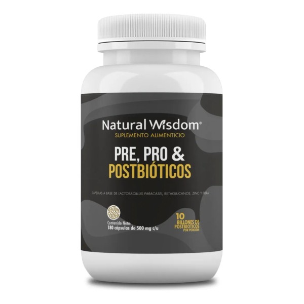 Prebioticos Probioticos y Postbioticos 10 Billones | Ayuda a mantener