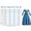 Lito Angels Lito Angels Prinzessin Merida Kleid Kostüm Verkleidung für