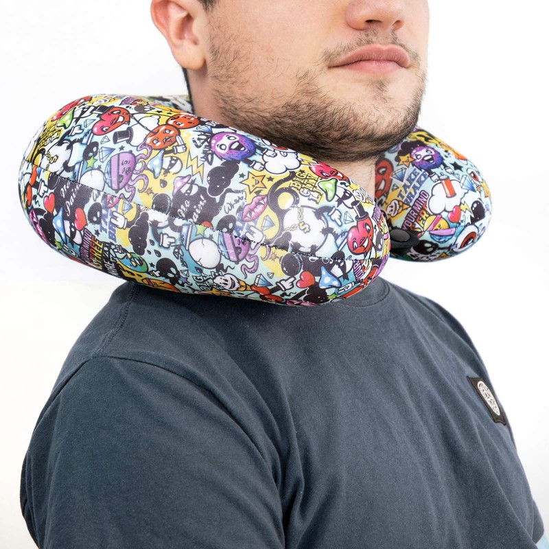 I-TOTAL® - Travel Pillow / Travel Neck Pillow Soft for