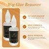 Hair Extension Remover (Two Glue&Two Remover),Professional Set for Quick Application