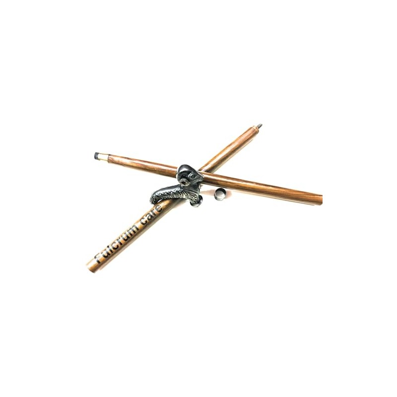 Wooden Walking Cane with Aluminium Handle Sheep - Handmade, Ergonomic,