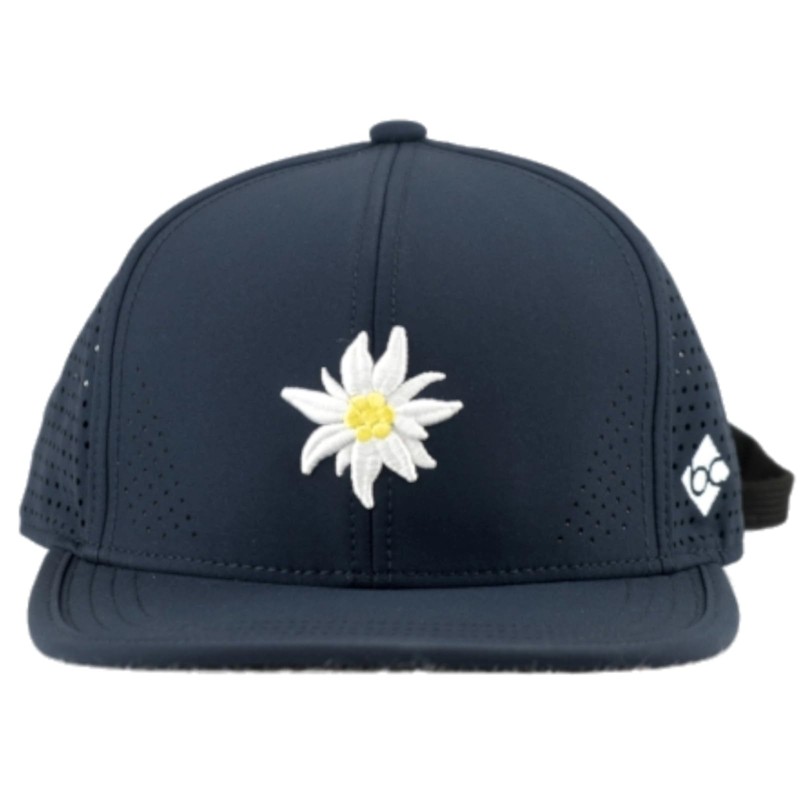 Bavarian Caps Edelweiss Outdoor V2 Dark Blue Snapback, darkblue, Unit
