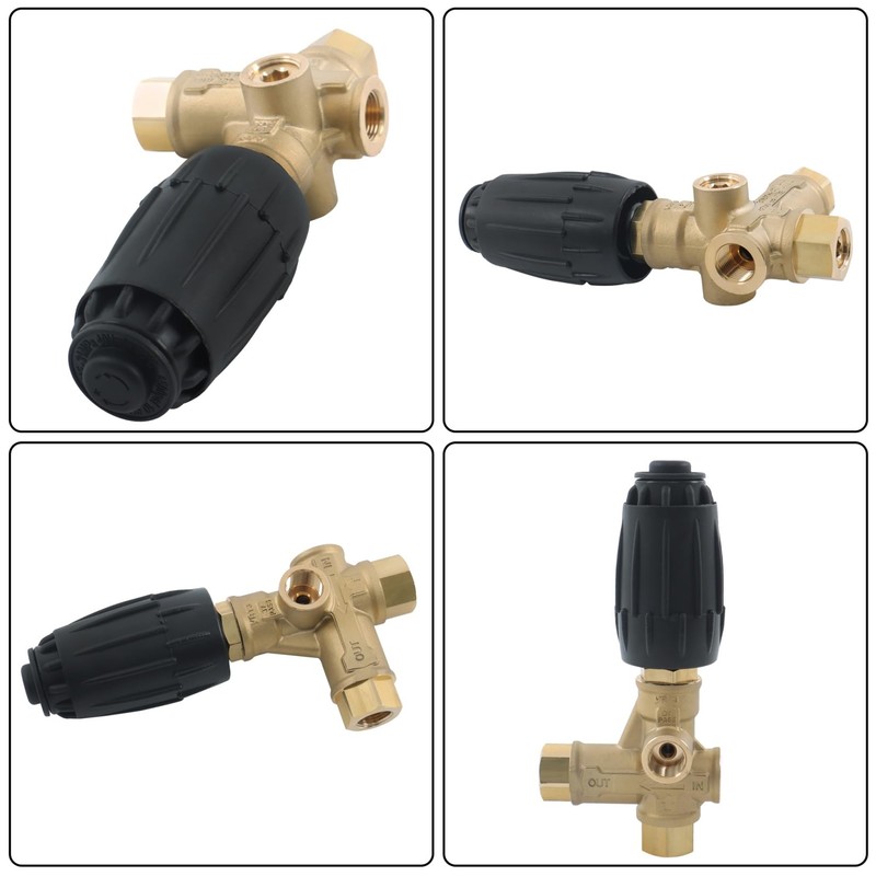 findmall 2Pcs Unloader Valve VRT3-310 10.5GPM 4500 PSI 3/8 Inch
