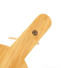 YIKANGHENG Key Storage Rack, 11.2 Inch x 10.5 Inch x 6.5 Inch Bamboo Storage Rack for Keys and Small Ornament in Entrance Hall (s)