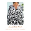 Yanziliu Kaftan Dress for Women,2025 Plus Size Hawaiian Batwing Sleeve