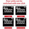 4*90° Portable Digital Inclinometer Backlight Digital Protractor Slope Meter Digital