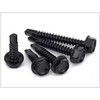 ShopXJ Drill Screws, Hex Head (Hex), Black, Drill Screws, 6