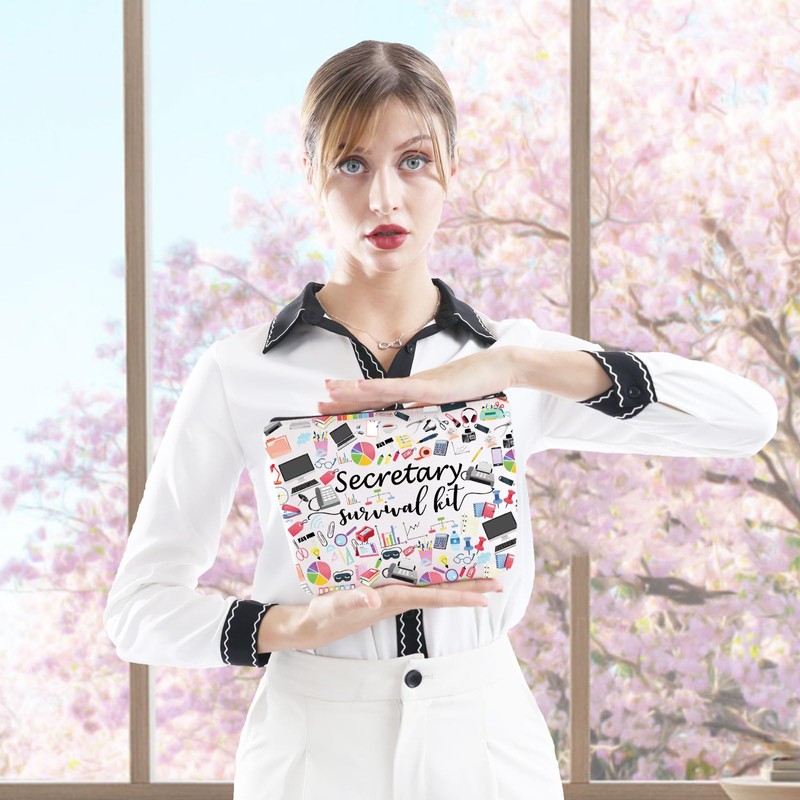 Secretary Survival Kit Secretary Gift Travel Accessories Toiletry Bag Makeup