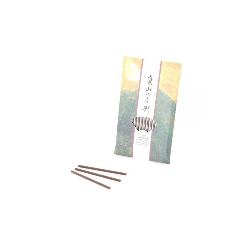 Kousaido Moonlight Musk Luxury Organic Japanese Incense Sticks (15 Sticks)