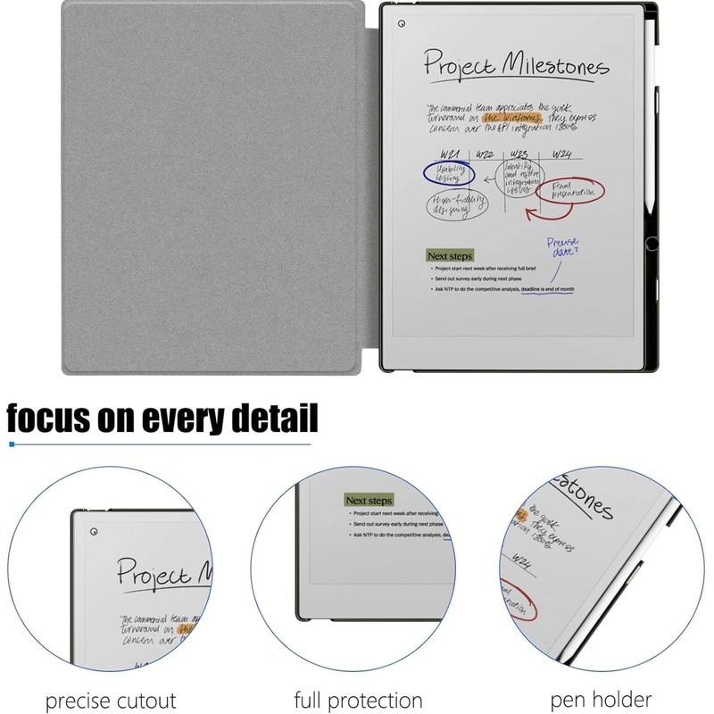 JeLLYPIE for Remarkable Paper Pro 11.8" Cover, Case for Remarkable