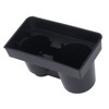 Center Console Cup Holder Insert Cell Phone Drinks Storage Box
