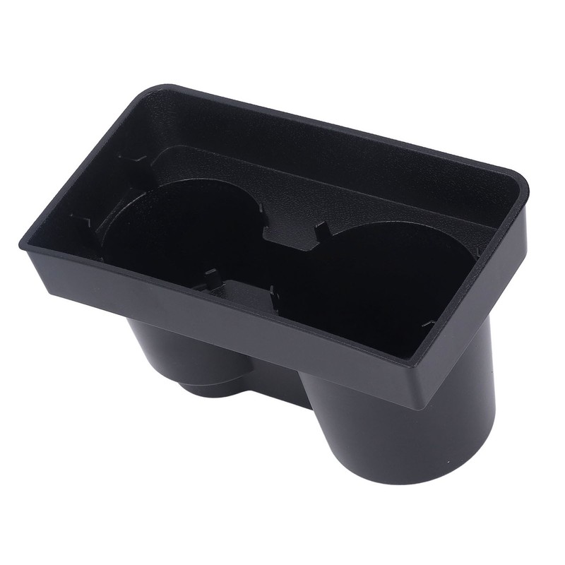 Center Console Cup Holder Insert Cell Phone Drinks Storage Box