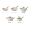 16PCS Pots and Pans Set Non Stick Cookware Set Nonstick