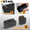 HIBRONGO Crash Bar End Caps Compatible with Ford Bronco Accessories
