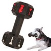 dumbbell dog chew for aggressive chewers.