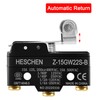 Heschen Small Micro Switch, Z-15GW22S-B, Momentary Contact Short Hinge Roller