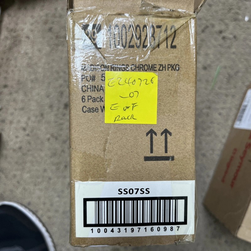 Zenna Home NeverRust Decorative Shower Rings in Chrome (12-Pack)