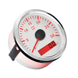 ELING Tachometer RPM Gauge with Hour Meter for Car Truck Boat Yacht 0-3000RPM 85mm with Backlight