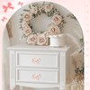 MorningRo 6 Pcs Pink Bow Knobs for Dresser,Pink Bow Drawer