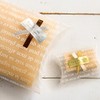 Gift Stickers WR-1S Gold/Gold Double Ribbon Included (30 Pieces)