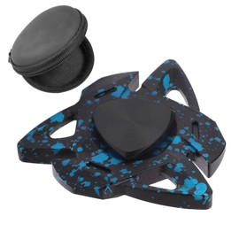 Fingertip Gyroscope Anxiety Stress Relief Toy Aluminum Alloy Portable ADHD Rotation Push Slider Toy