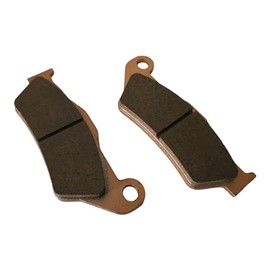 MotoForgeDynamics Front & Rear Brake Pads Set Compatible with KTM 125/144/200/250/300/350/450/505/530 SX EXC SXF 04-23 - Premium Sintered Compound, Enhanced Durability (Front)