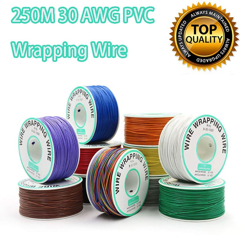 Insulation Test Tinned Copper Solid Cable, P/N B-30-1000 Electronic 250M