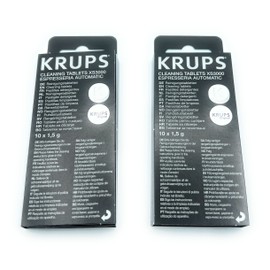 ELECTROTODO Replacement for Cleaning Tablets for Krups Coffee Machines (2 x 10 Tablets) XS3000