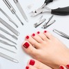 15 Pieces Ingrown Toenail Tools Stainless Steel Foot Nail Tools,