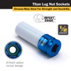 TITAN 21091 1/2-Inch Drive x 17mm Non-marring Impact Deep Lug