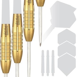 Unicorn Unisex John Lowe World Champion Phase 2 90 Percent Tungsten Steel Tip Dart, Gold, 23 G EU