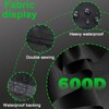Outdoor Round Built in Stone Fire Pit Cover, 600D Quality