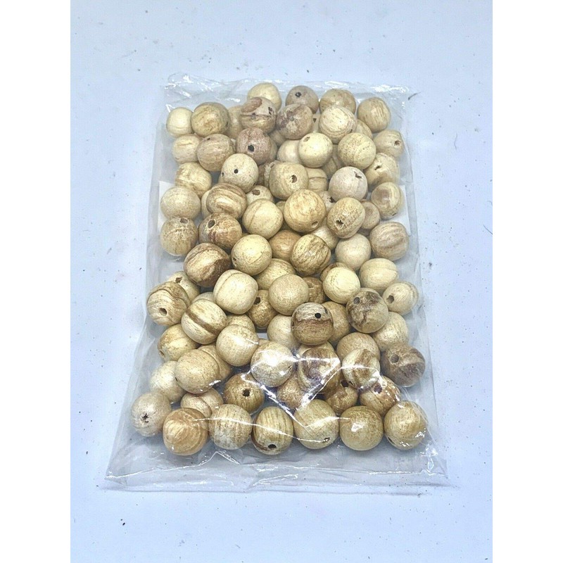 Palo Santo Round Prayer Beads 9mm Average for Japa Mala.