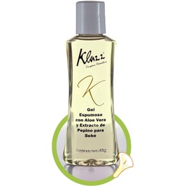 Gel Espumoso con Aloe Vera y Extracto de Pepino para Bebe
