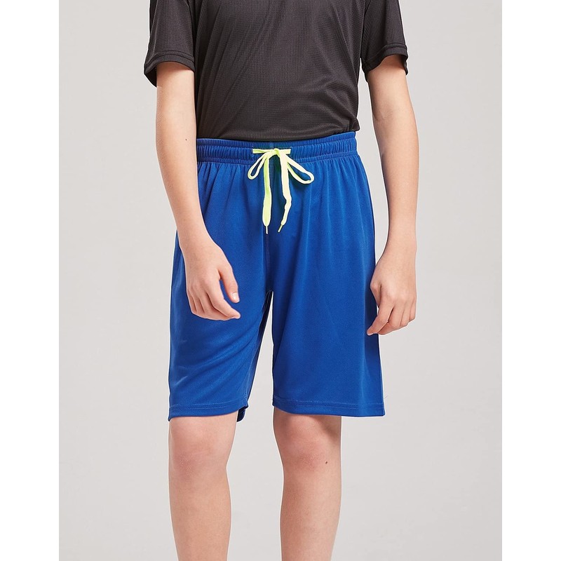 DaniChins Boys Loose Athletic Moisture Wicking Shorts Performance Mesh Shorts,