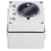 Outdoor Waterproof Switch Socket Dustproof Isolation Rotary OnOff Buttons Indicators