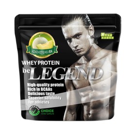 ビーレジェンド ホエイ プロテイン メロメロメロウなメロン風味 メロン WPC ビタミン 国内製造 700g