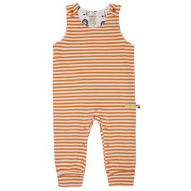 loud + proud Baby Girl Soft, GOTS Certified Romper, Carrot