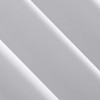 Sun Zero Riley White Blackout Curtain Panel 40 x 84