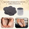 perfeclan 60pcs Replacement Sandpaper Discs Pad Callus Removal Foot Care