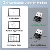 Yassa Mouse Jiggler, Undetectable, USB Mouse Mover with Switch Button,
